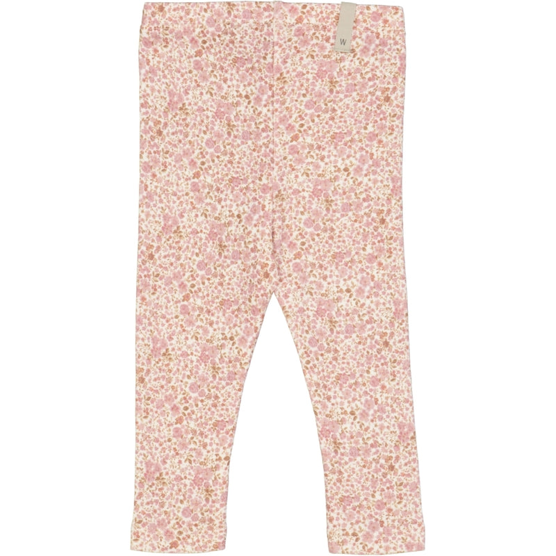 Wheat Wool Wool Leggings Leggings 9056 ivory flowers