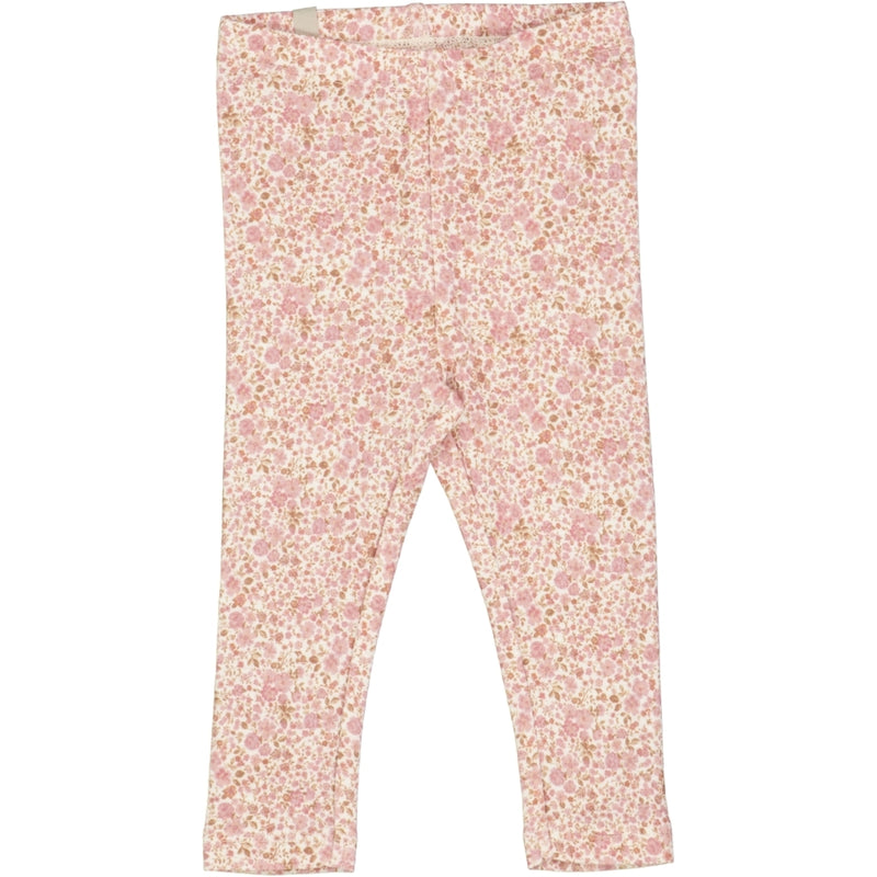 Wheat Wool Wool Leggings Leggings 9056 ivory flowers