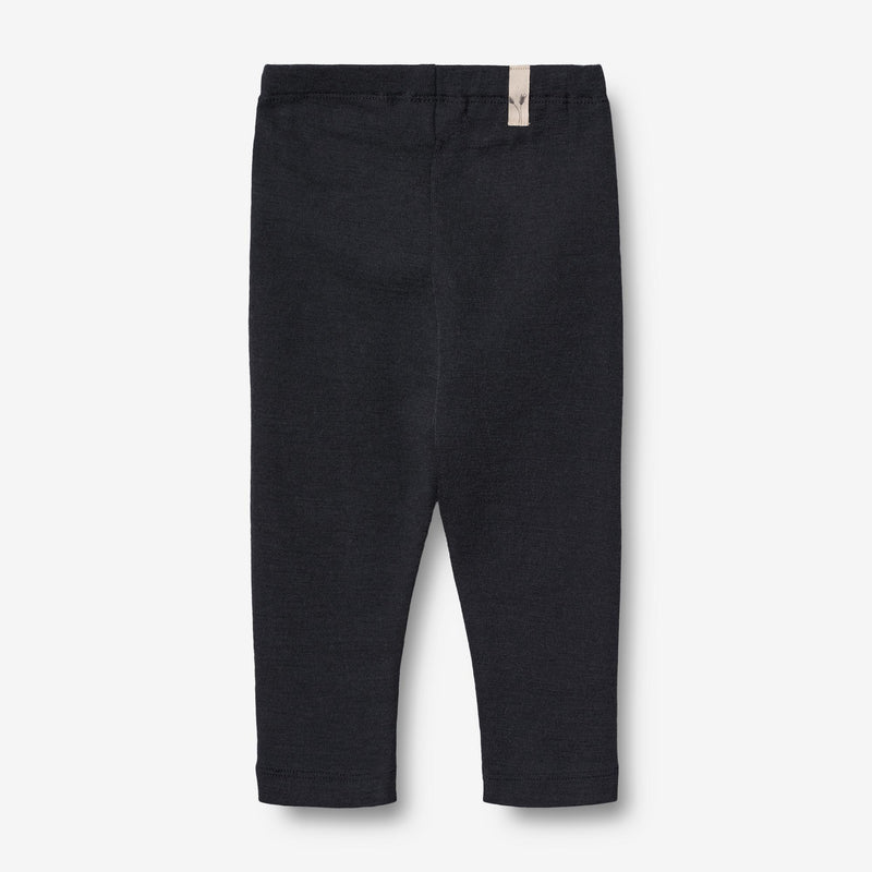 Wheat Wool Wool Leggings | Baby Leggings 1432 navy