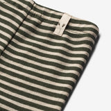 Wheat Wool Wool Leggings | Baby Leggings 4142 green stripe