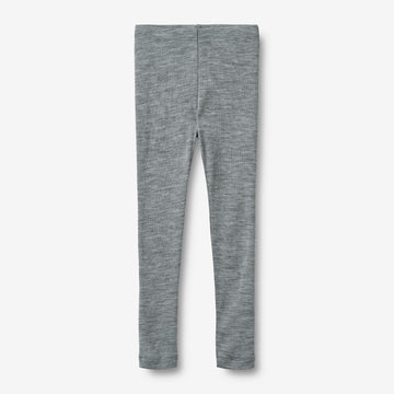 Wheat SMU Wool Leggings Agi Legging 0224 melange grey