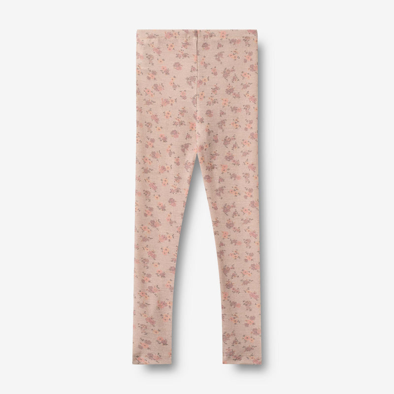 Wheat Wool Wool Leggings Agi Legging 1358 lilac flowers