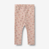 Wheat Wool Wool Leggings Agi | Baby Legging 1358 lilac flowers
