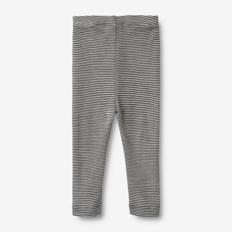 Wheat Wool Wool Leggings Agi | Baby Legging 1433 navy stripe