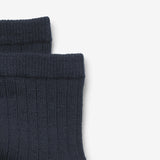 Wheat Main Wool Rib Socks Vilde Socks/Tights 1432 navy