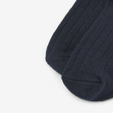 Wheat Main Wool Rib Socks Vilde Socks/Tights 1432 navy