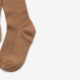 Wheat Main Wool Rib Tights Robin Socks/Tights 5073 caramel