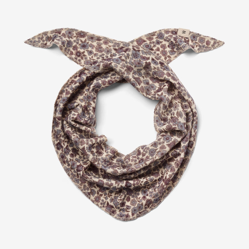 Wheat Wool Wool Scarf & Cap Billie | Baby Acc 1493 purple flowers