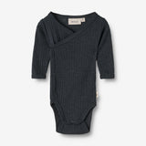 Wheat SMU Wool Silk Body L/S Willow Underwear/Bodies 1432 navy