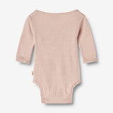 Wheat Wool Wool Silk Body L/S Willow Underwear/Bodies 1356 pale lilac