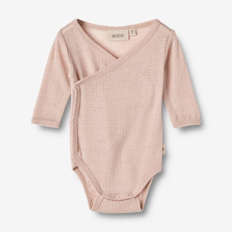 Wheat Wool Wool Silk Body L/S Willow Underwear/Bodies 1356 pale lilac