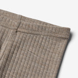 Wheat SMU Wool Silk Leggings Agi Legging 3204 khaki melange