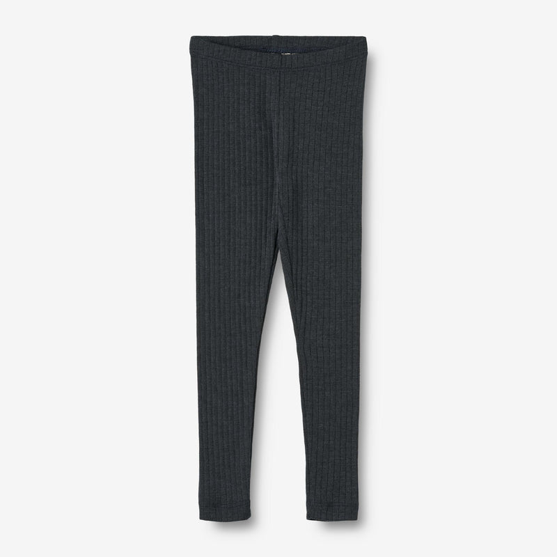 Wheat Wool Wool Silk Leggings Agi Leggings 1432 navy