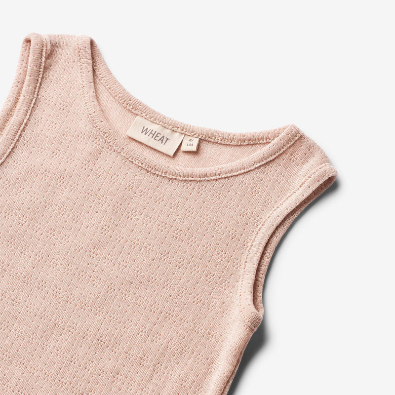 Wheat Wool Wool Silk Singlet Cilia Jersey Tops and T-Shirts 1356 pale lilac
