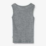 Wheat SMU Wool Singlet Iggy T-Shirt 0224 melange grey