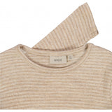 Wheat Wool Wool T-Shirt LS Jersey Tops and T-Shirts 3206 khaki stripe