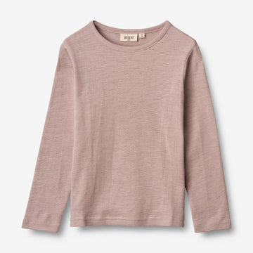 Wool T-Shirt LS - – beige soft