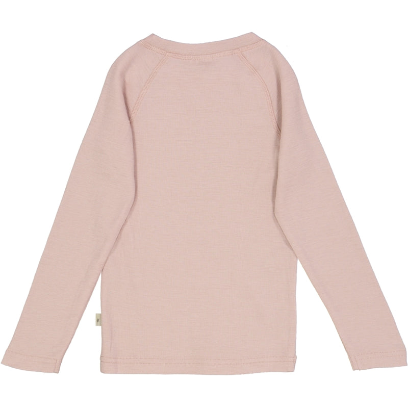 Wheat Wool Wool T-Shirt LS Jersey Tops and T-Shirts 2487 rose powder