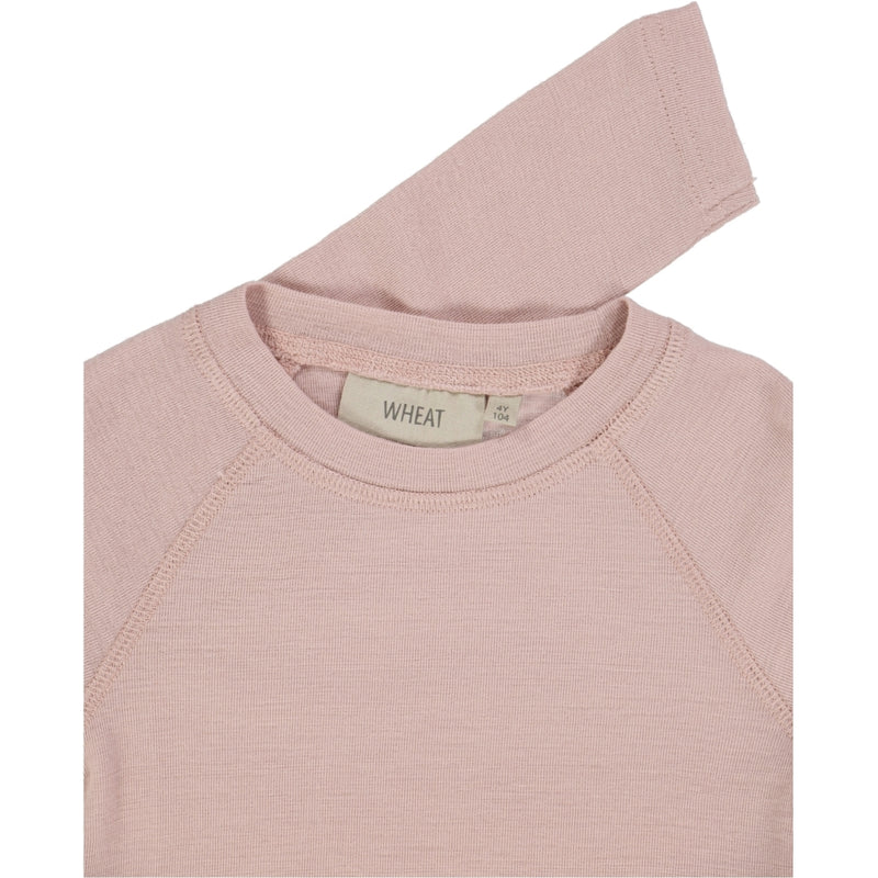 Wheat Wool Wool T-Shirt LS Jersey Tops and T-Shirts 2487 rose powder