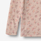 Wheat Wool Wool T-Shirt L/S Alfie Jersey Tops and T-Shirts 1358 lilac flowers