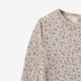 Wheat Wool Wool T-Shirt L/S Alfie Jersey Tops and T-Shirts 1481 blue flowers