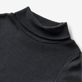 Wheat Wool Wool T-Shirt Roll Neck Aksel Jersey Tops and T-Shirts 1432 navy
