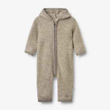Wheat Outerwear Wool fleece suit Ata Suit 3204 khaki melange