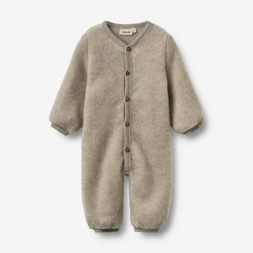 Wheat Outerwear Wool fleece suit Levi Suit 3204 khaki melange