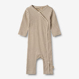 Wheat Main Wrapsuit Everest Jumpsuit 9570 stone stripe