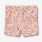 Wheat Main bike shorts Anne Shorts 9876 magenta heart flowers