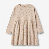 Wheat Main jersey Dress L/S Emmy Dress 9573 warm sand flowers