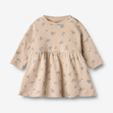 Wheat Main jersey Dress L/S Emmy Dress 9573 warm sand flowers