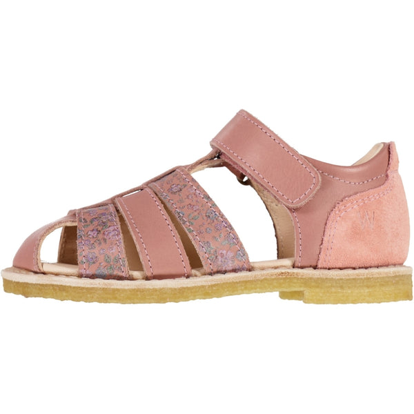 Blush leather sandals 2025