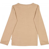 Wheat Basic Girl T-Shirt LS Jersey Tops and T-Shirts 3320 affogato