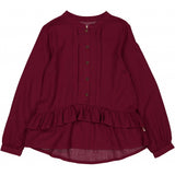 Blouse Peggy - red plum
