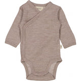 Wheat Wool Body Wool Wraparound Underwear/Bodies 3211 grey khaki melange