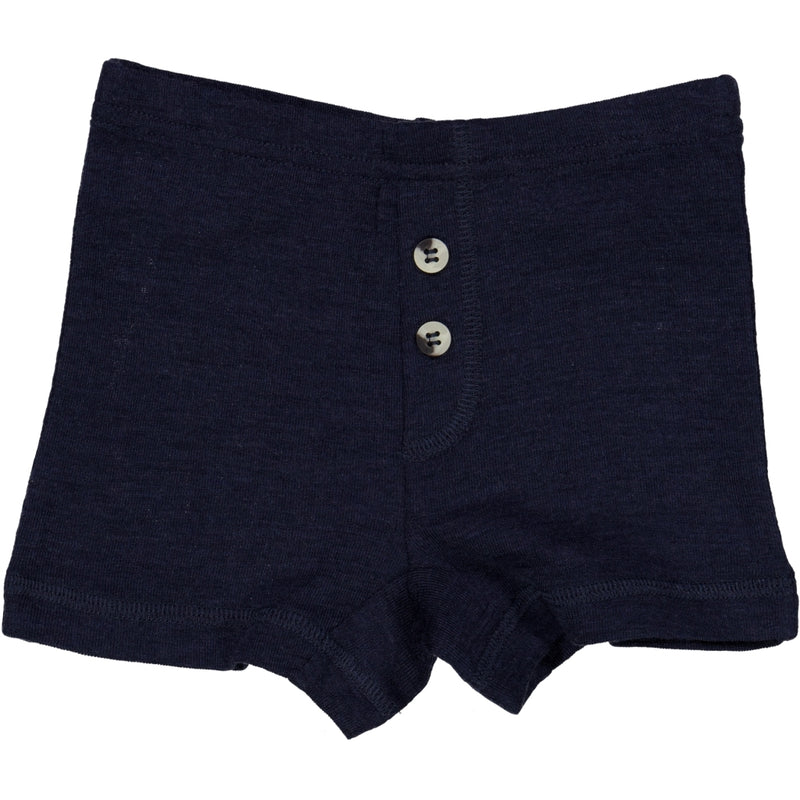 Wheat Wool Boys Wool Tights Underwear/Bodies 1432 navy
