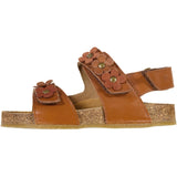 Wheat Footwear Clare flower sandal Sandals 5304 amber brown