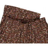Wheat Cropped Trousers Marena Trousers 2753 maroon flowers