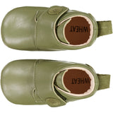 Wheat Footwear Dakota Leather Indoor Shoe Indoor Shoes 4121 heather green