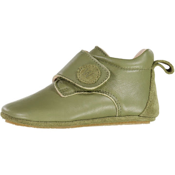 Wheat Footwear Dakota Leather Indoor Shoe Indoor Shoes 4121 heather green