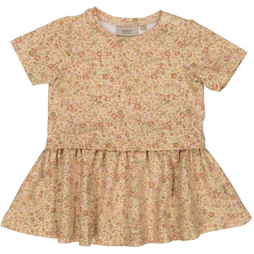 Wheat Main Dress Adea Dresses 9044 barely beige small flowers