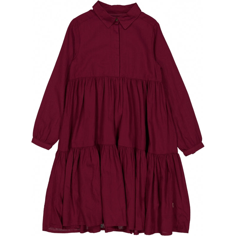 Dress Felucca Lined - red plum