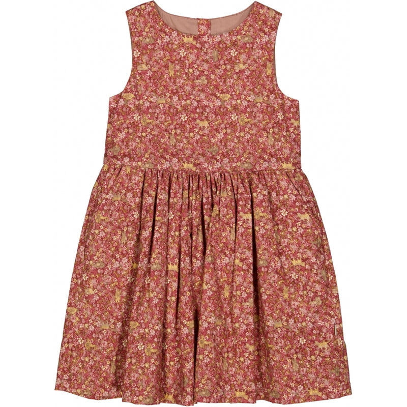 Wheat Dress Thelma Dresses 9082 flowers and cats
