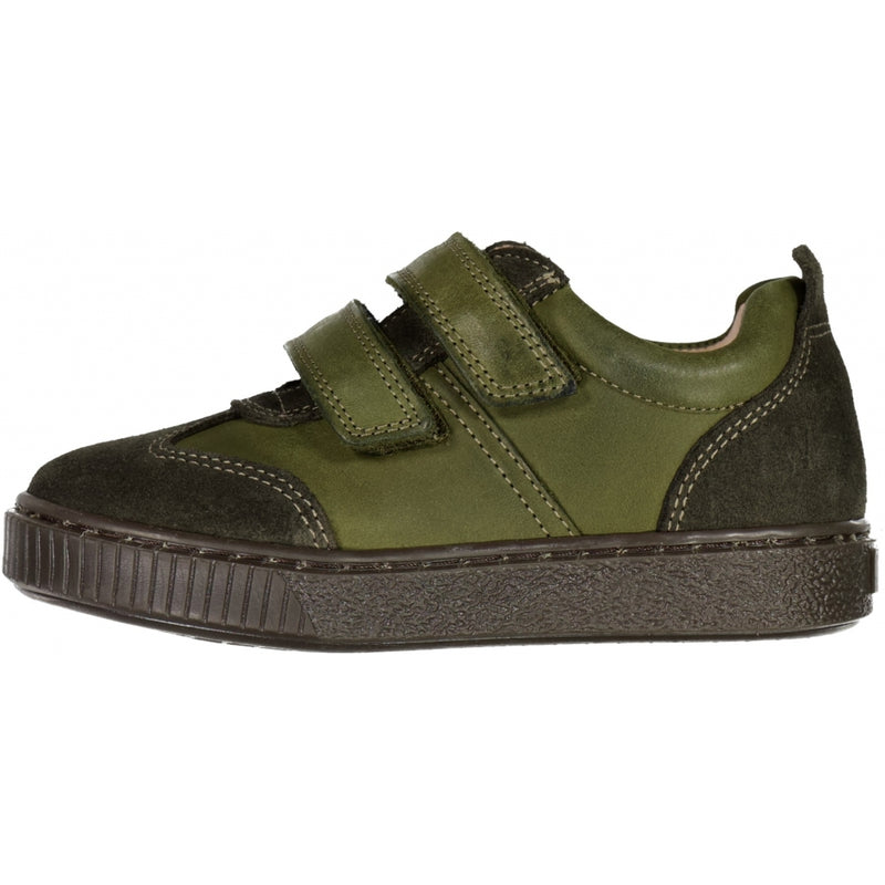 Wheat Footwear Erin Velcro Cupsole Sneakers 4214 olive