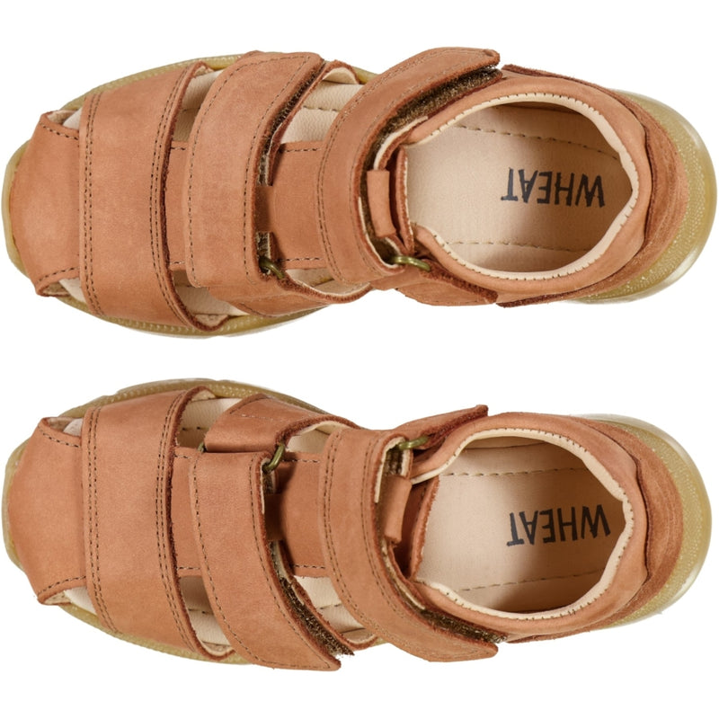 Wheat Footwear Figo shandal Sandals 5304 amber brown