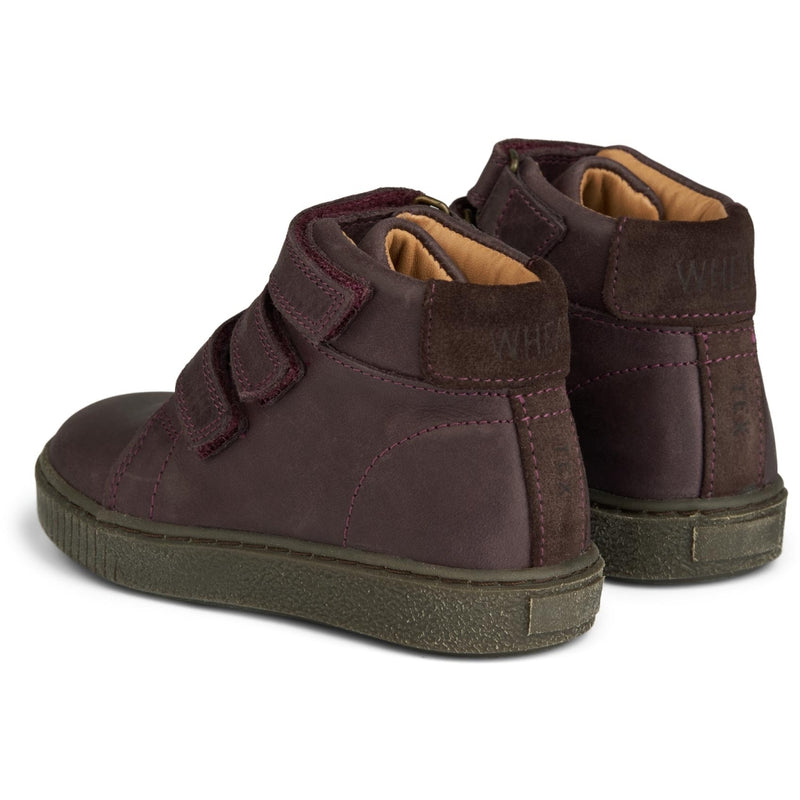 Wheat Footwear Gerd Tex Velcro Bootie Sneakers 3118 eggplant