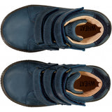 Wheat Footwear Gerd Velcro Bootie Sneakers 1432 navy