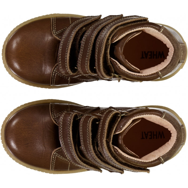Wheat Footwear Gerd Velcro Bootie Sneakers 9002 cognac