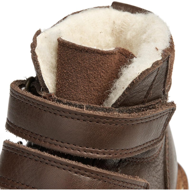 Wheat Footwear Hanan Velcro Tex Crepe 3000 brown